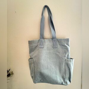 Universal Thread denim blue Tote Bag with Spacious Design